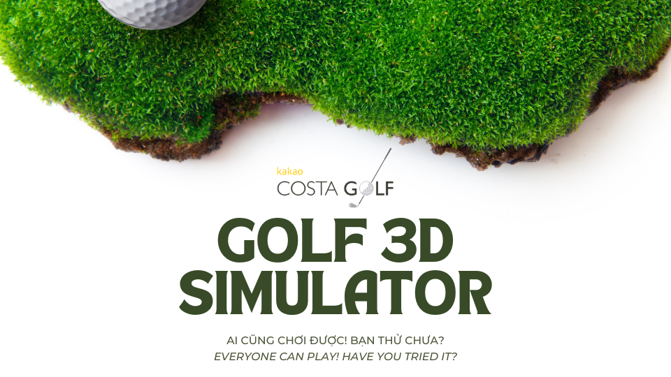 Trải Nghiệm Golf 3D Simulator Tại Costa Golf – Chơi Golf Dễ Dàng & Thú Vị!